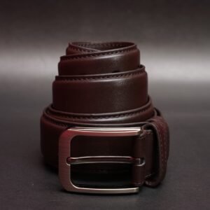 Zays Handcrafted Genuine Leather Belt for Men – Premium Quality, Adjustable, Stylish & Durable - MB102