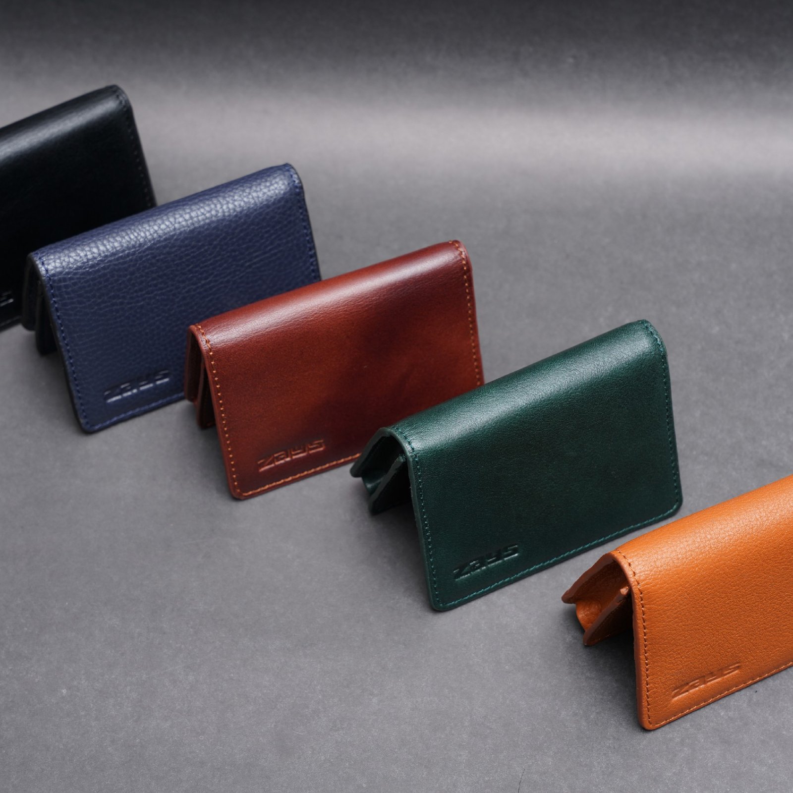 Zays Premium Eco-Friendly Leather Magnetic Card Holder Mini Wallet (ZCW109-Black) - Image 4