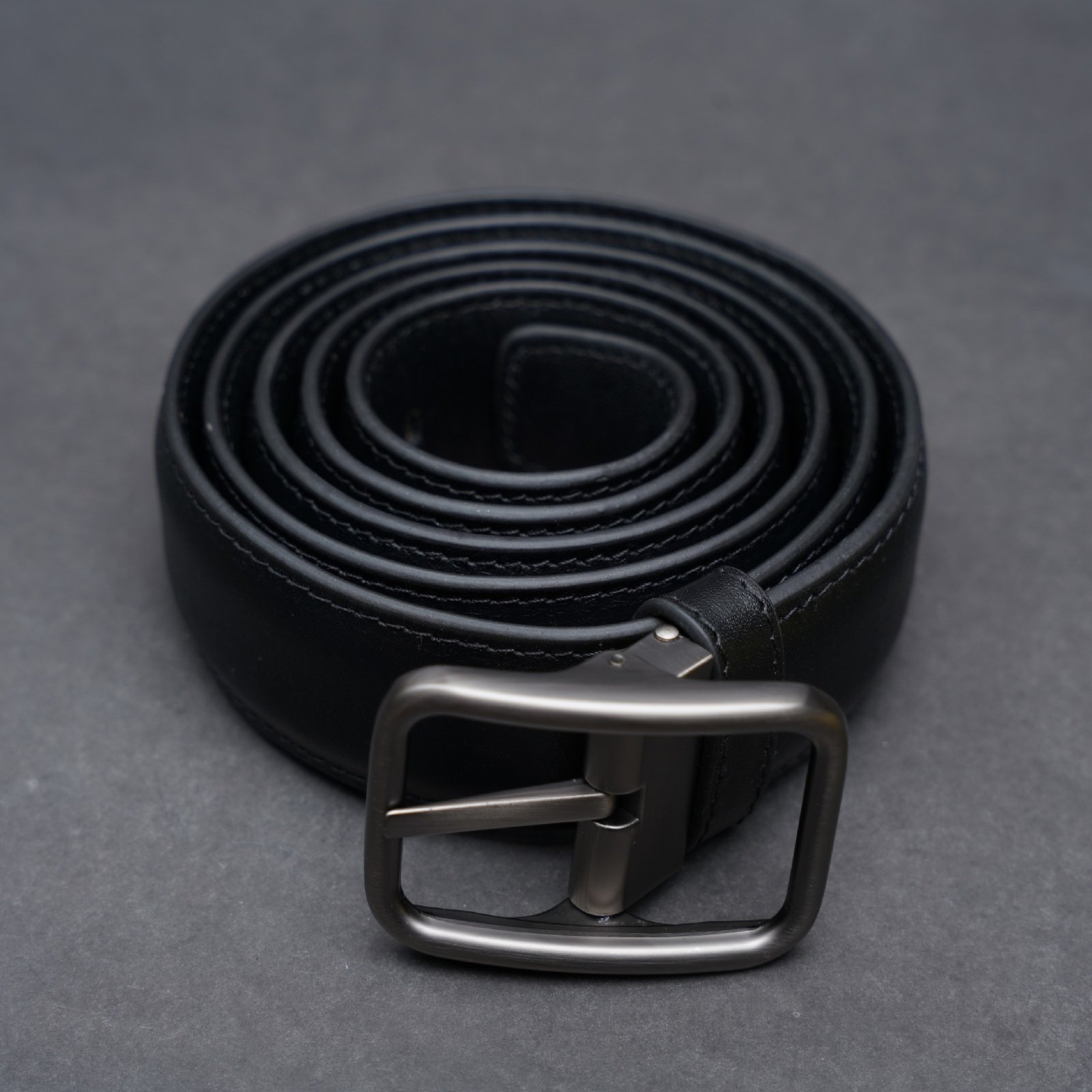 Zays Handcrafted Genuine Leather Belt for Men – Premium Quality, Adjustable, Stylish & Durable (ZMB124-Black) - Image 11