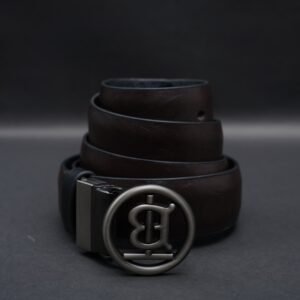 Zays Reversible Handcrafted Genuine Leather Belt for Men – Premium Quality, Adjustable, Stylish & Durable (ZMB117)