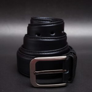 Zays Handcrafted Genuine Leather Belt for Men – Premium Quality, Adjustable, Stylish & Durable - ZMB101
