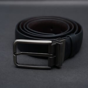 Alternative view of Zays Reversible Handcrafted Genuine Leather Belt for Men – Premium Quality, Adjustable, Stylish & Durable (ZMB120)