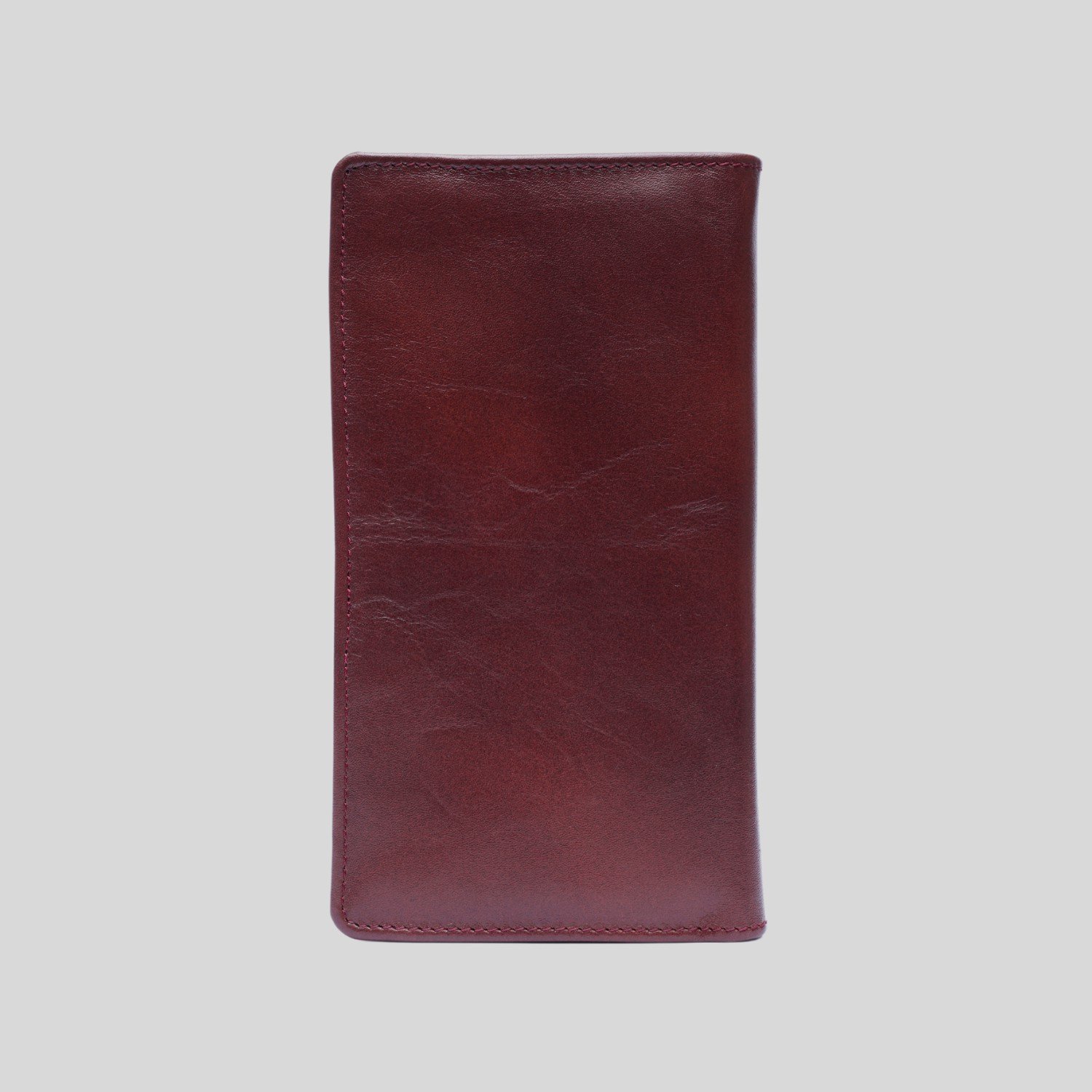 Zays Handcrafted Premium Eco-Friendly Leather Long Wallet for Max 2 Mobile (ZLW108-Chocolate) - Image 5