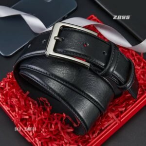 Alternative view of Zays Handcrafted Genuine Leather Belt for Men – Premium Quality, Adjustable, Stylish & Durable (ZMB101)