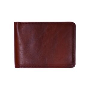 Alternative view of Zays Handcrafted Premium Leather Bifold Short Wallet (ZSW107-Chocolate)