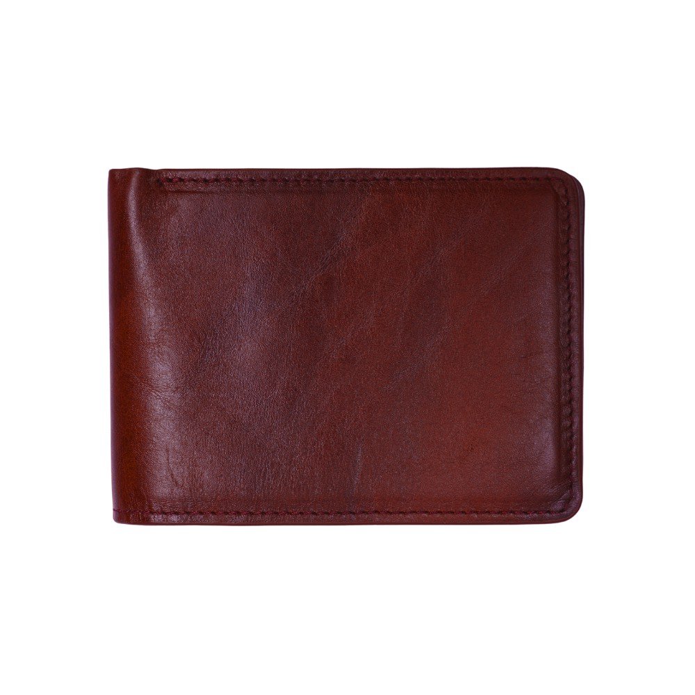 Zays Handcrafted Premium Leather Bifold Short Wallet (ZSW107-Chocolate) - Image 2