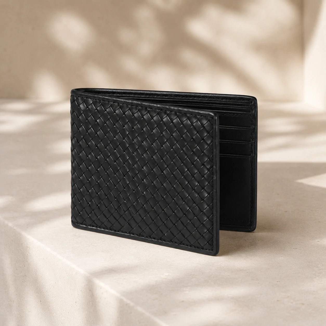 Zays Handcrafted Patti Design Premium Genuine Leather Bifold Short Wallet - ZSW129 - Image 11