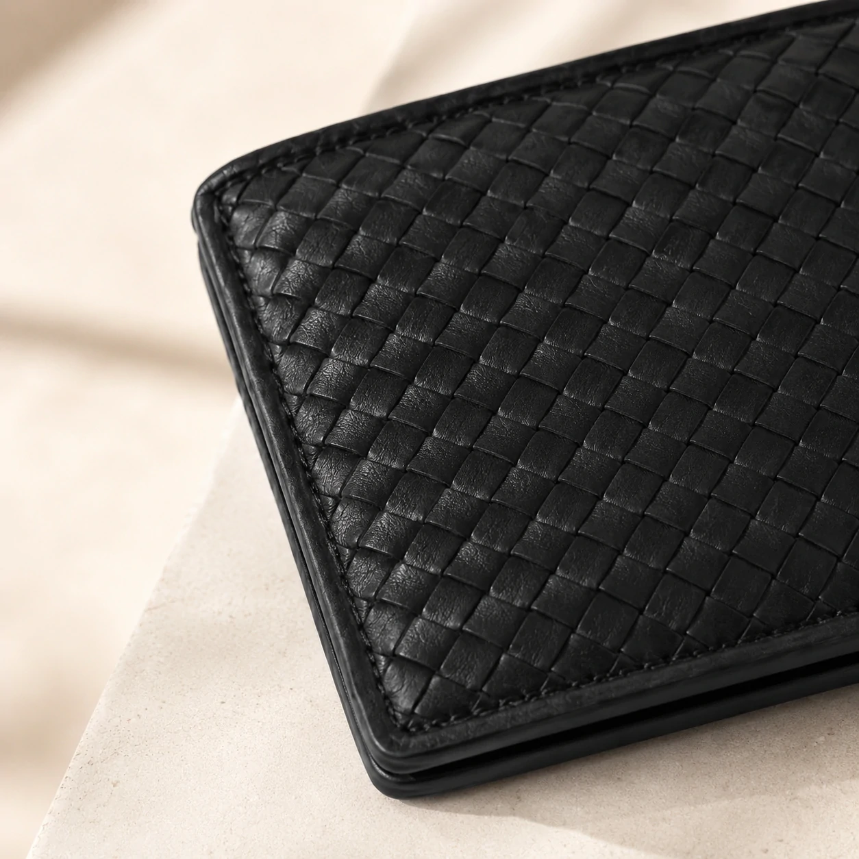 Zays Handcrafted Patti Design Premium Genuine Leather Bifold Short Wallet - ZSW129 - Image 10