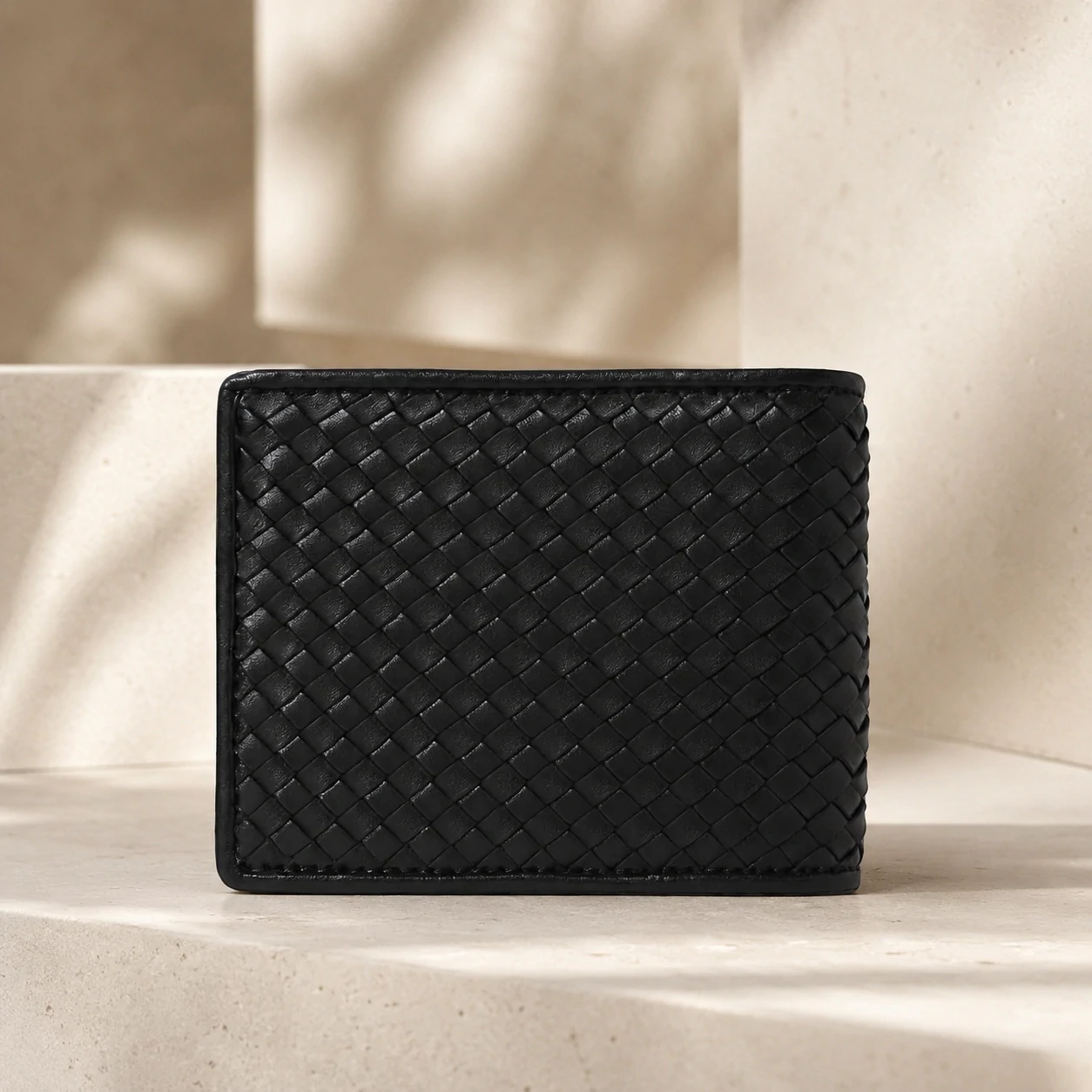 Zays Handcrafted Patti Design Premium Genuine Leather Bifold Short Wallet - ZSW129 - Image 6