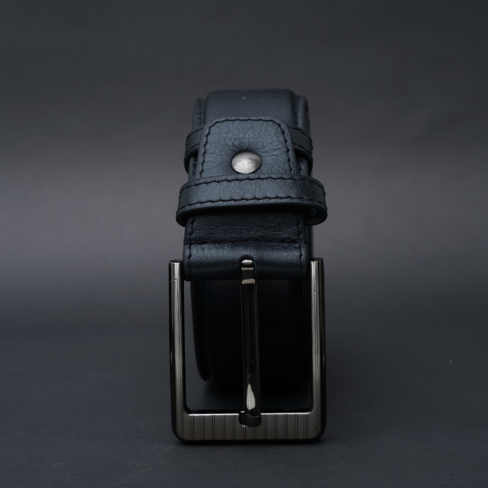 Zays Genuine Leather Belt for Men – Premium Full-Grain Cowhide, Handmade, Formal & Casual Use - Image 9