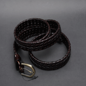 Alternative view of Zays Genuine Leather Imported Belt for Women–Premium Full-Grain Cowhide, Handmade, Formal & Casual Use - ZWB102