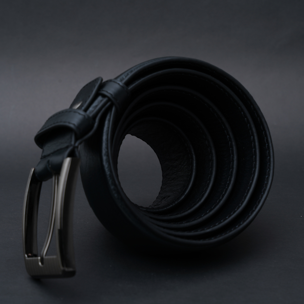 Zays Genuine Leather Belt for Men – Premium Full-Grain Cowhide, Handmade, Formal & Casual Use - Image 4