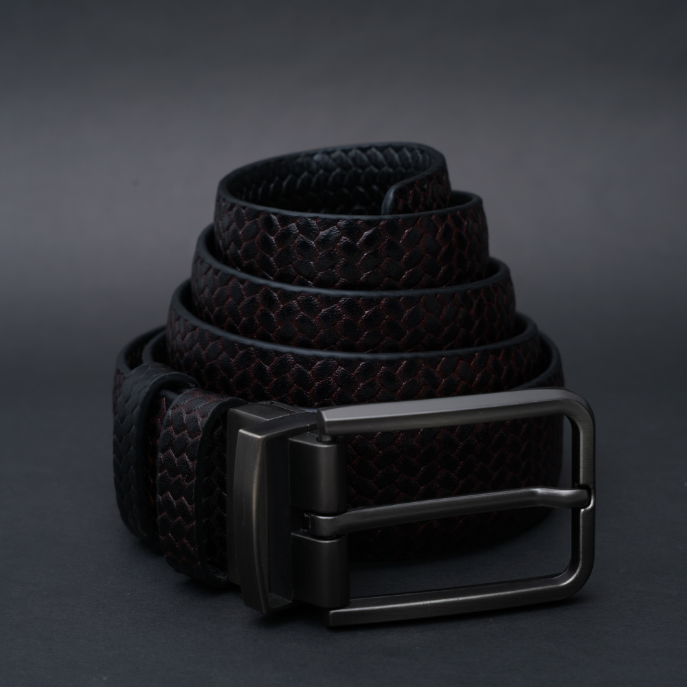 Zays Reversible Handcrafted Genuine Leather Belt for Men – Premium Quality, Adjustable, Stylish & Durable - ZMB141 - Image 7