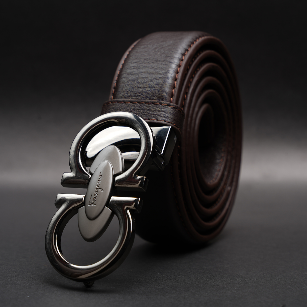 Zays Handcrafted Genuine Leather Belt for Men – Premium Quality, Adjustable, Stylish & Durable (ZMB181-Chocolate) - Image 11