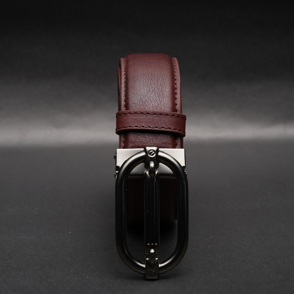 Zays Handcrafted Genuine Leather Belt for Men – Premium Quality, Adjustable, Stylish & Durable (ZMB186-Antique Brown) - Image 9