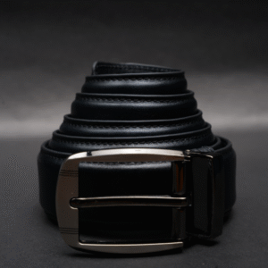 Zays Handcrafted Genuine Leather Belt for Men – Premium Quality, Adjustable, Stylish & Durable (ZMB210-Black) Special Offer