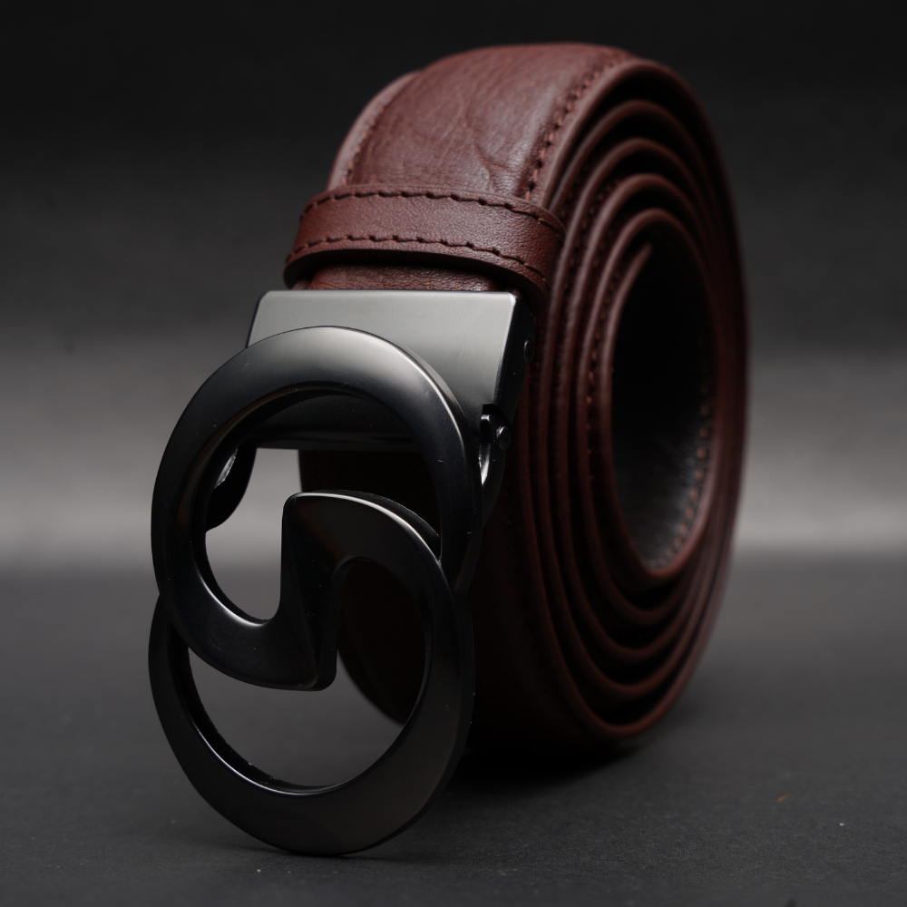 Zays Handcrafted Genuine Leather Belt for Men – Premium Quality, Adjustable, Stylish & Durable (ZMB201-Antique Brown) - Image 10