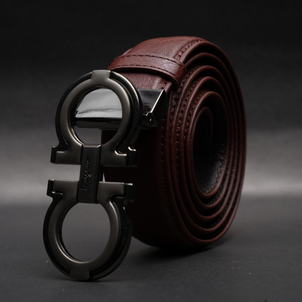 Zays Handcrafted Genuine Leather Belt for Men – Premium Quality, Adjustable, Stylish & Durable (ZMB187-Antique Brown) - Image 8