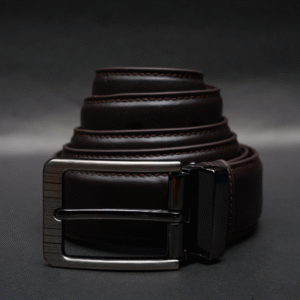 Zays Handcrafted Genuine Leather Belt for Men – Premium Quality, Adjustable, Stylish & Durable (ZMB209-Chocolate) Special Offer
