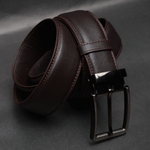 Zays Handcrafted Genuine Leather Belt for Men – Premium Quality, Adjustable, Stylish & Durable (ZMB213-Chocolate) Special Offer
