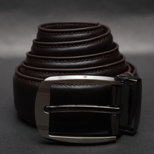 Zays Handcrafted Genuine Leather Belt for Men – Premium Quality, Adjustable, Stylish & Durable (ZMB211-Chocolate) Special Offer