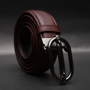 Zays Handcrafted Genuine Leather Belt for Men – Premium Quality, Adjustable, Stylish & Durable (ZMB186-Antique Brown)