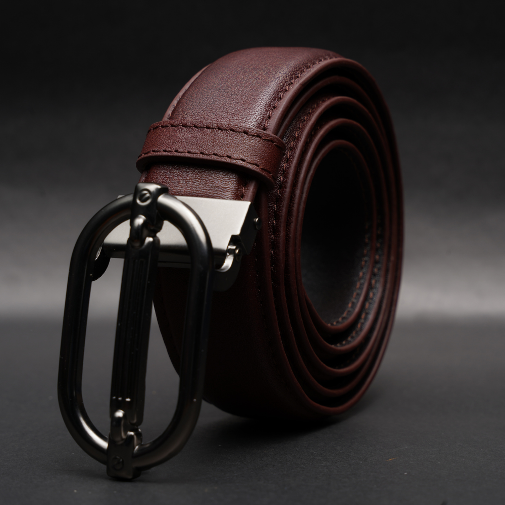 Zays Handcrafted Genuine Leather Belt for Men – Premium Quality, Adjustable, Stylish & Durable (ZMB186-Antique Brown) - Image 10