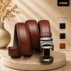 Zays Handcrafted Imported Genuine Leather Auto Gear Belt for Men – Premium Quality, Adjustable, Stylish & Durable - BC130