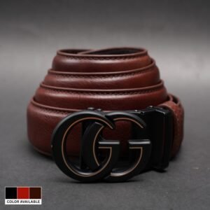 Zays Handcrafted Imported Genuine Leather Auto Gear Belt for Men – Premium Quality, Adjustable, Stylish & Durable - BC128