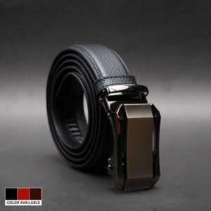 Zays Handcrafted Imported Genuine Leather Auto Gear Belt for Men – Premium Quality, Adjustable, Stylish & Durable - BC135