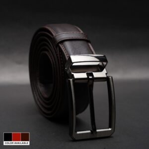 Zays Handcrafted Genuine Leather Belt for Men – Premium Quality, Adjustable, Stylish & Durable - BC119