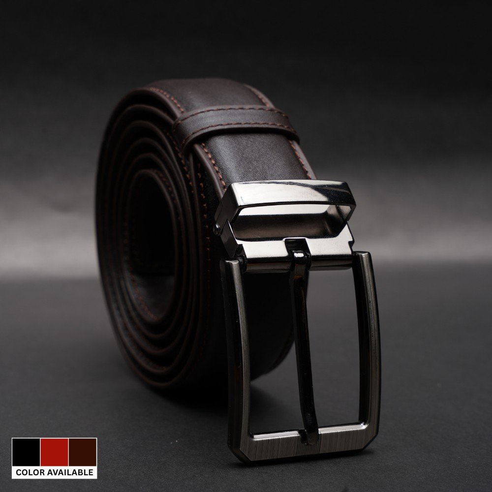 Zays Handcrafted Genuine Leather Belt for Men – Premium Quality, Adjustable, Stylish & Durable - BC119
