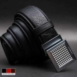 Zays Handcrafted Genuine Leather Belt for Men – Premium Quality, Adjustable, Stylish & Durable - BC114
