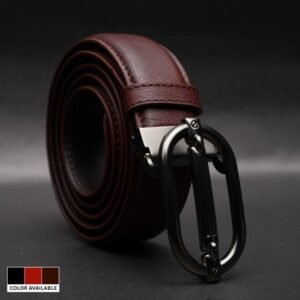 Zays Handcrafted Genuine Leather Belt for Men – Premium Quality, Adjustable, Stylish & Durable - BC113