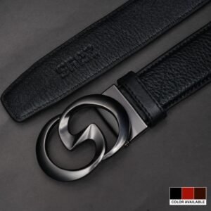 Zays Handcrafted Genuine Leather Belt for Men – Premium Quality, Adjustable, Stylish & Durable - BC111