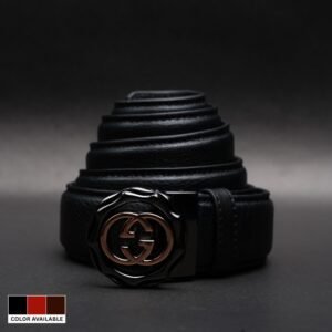 Zays Handcrafted Genuine Leather Belt for Men – Premium Quality, Adjustable, Stylish & Durable - BC105