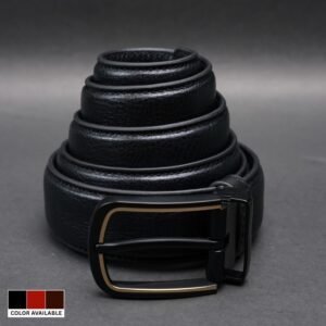 Zays Handcrafted Genuine Leather Belt for Men – Premium Quality, Adjustable, Stylish & Durable - BC104