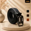 Zays Handcrafted Imported Genuine Leather Auto Gear Belt for Men – Premium Quality, Adjustable, Stylish & Durable - BC134