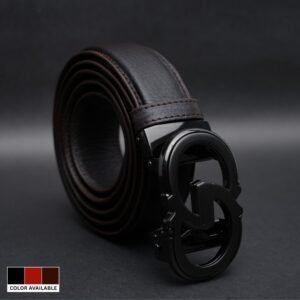 Zays Handcrafted Imported Genuine Leather Auto Gear Belt for Men – Premium Quality, Adjustable, Stylish & Durable - BC149