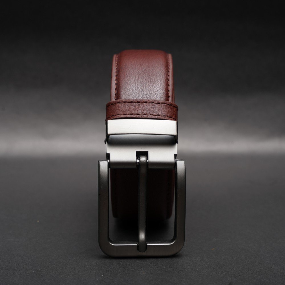 Zays Handcrafted Genuine Leather Belt for Men – Premium Quality, Adjustable, Stylish & Durable (BC101-P) - Image 7