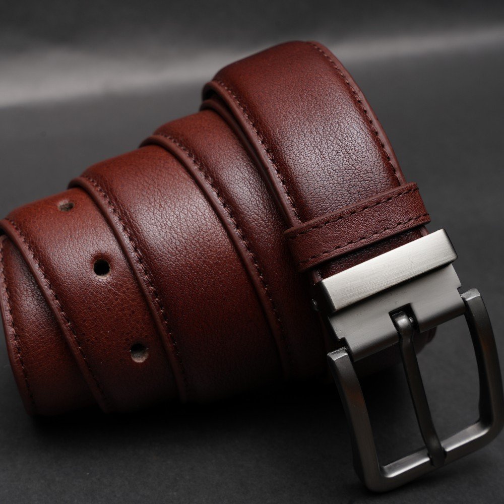 Zays Handcrafted Genuine Leather Belt for Men – Premium Quality, Adjustable, Stylish & Durable (BC101-P) - Image 12