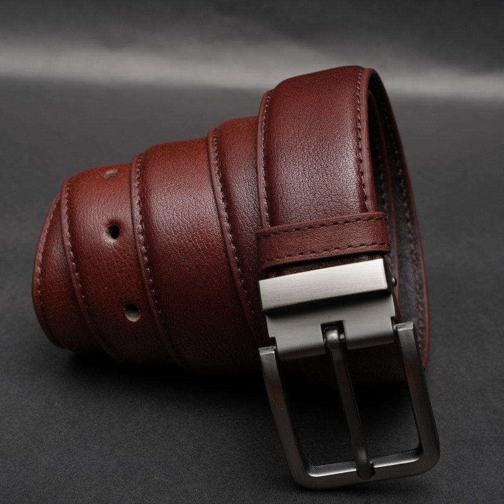 Zays Handcrafted Genuine Leather Belt for Men – Premium Quality, Adjustable, Stylish & Durable (BC101-P) - Image 13