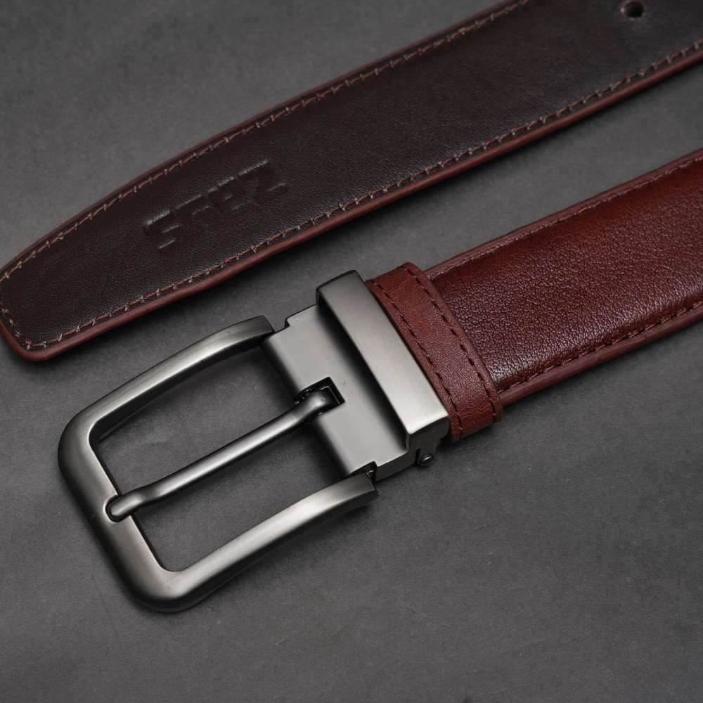 Zays Handcrafted Genuine Leather Belt for Men – Premium Quality, Adjustable, Stylish & Durable (BC101-P) - Image 15