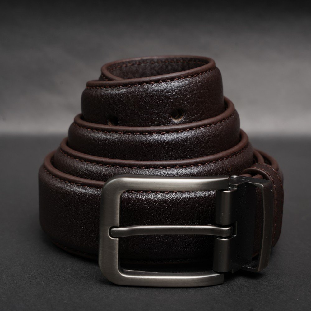 Zays Handcrafted Genuine Leather Belt for Men – Premium Quality, Adjustable, Stylish & Durable (BC101-P) - Image 17