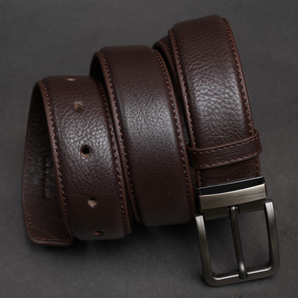 Zays Handcrafted Genuine Leather Belt for Men – Premium Quality, Adjustable, Stylish & Durable (BC101-P) - Image 21
