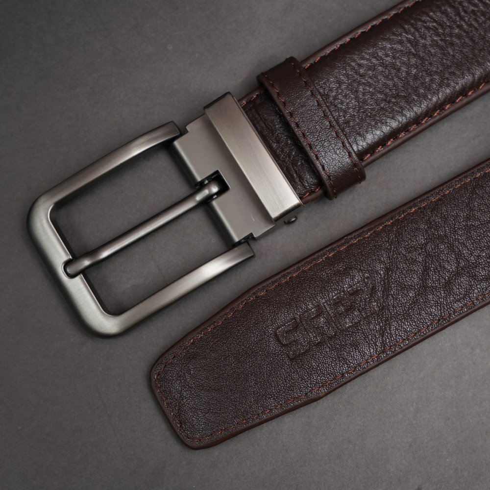 Zays Handcrafted Genuine Leather Belt for Men – Premium Quality, Adjustable, Stylish & Durable (BC101-P) - Image 22