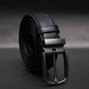 Alternative view of Zays Handcrafted Genuine Leather Belt for Men – Premium Quality, Adjustable, Stylish & Durable (BC102-P)