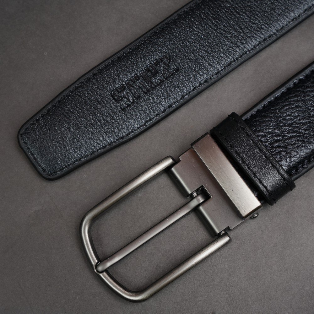 Zays Handcrafted Genuine Leather Belt for Men – Premium Quality, Adjustable, Stylish & Durable (BC102-P) - Image 23