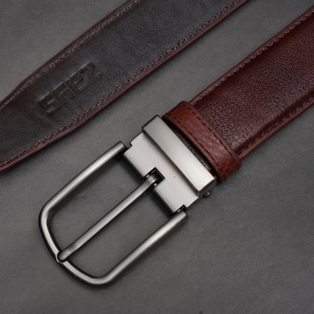 Zays Handcrafted Genuine Leather Belt for Men – Premium Quality, Adjustable, Stylish & Durable (BC102-P) - Image 9