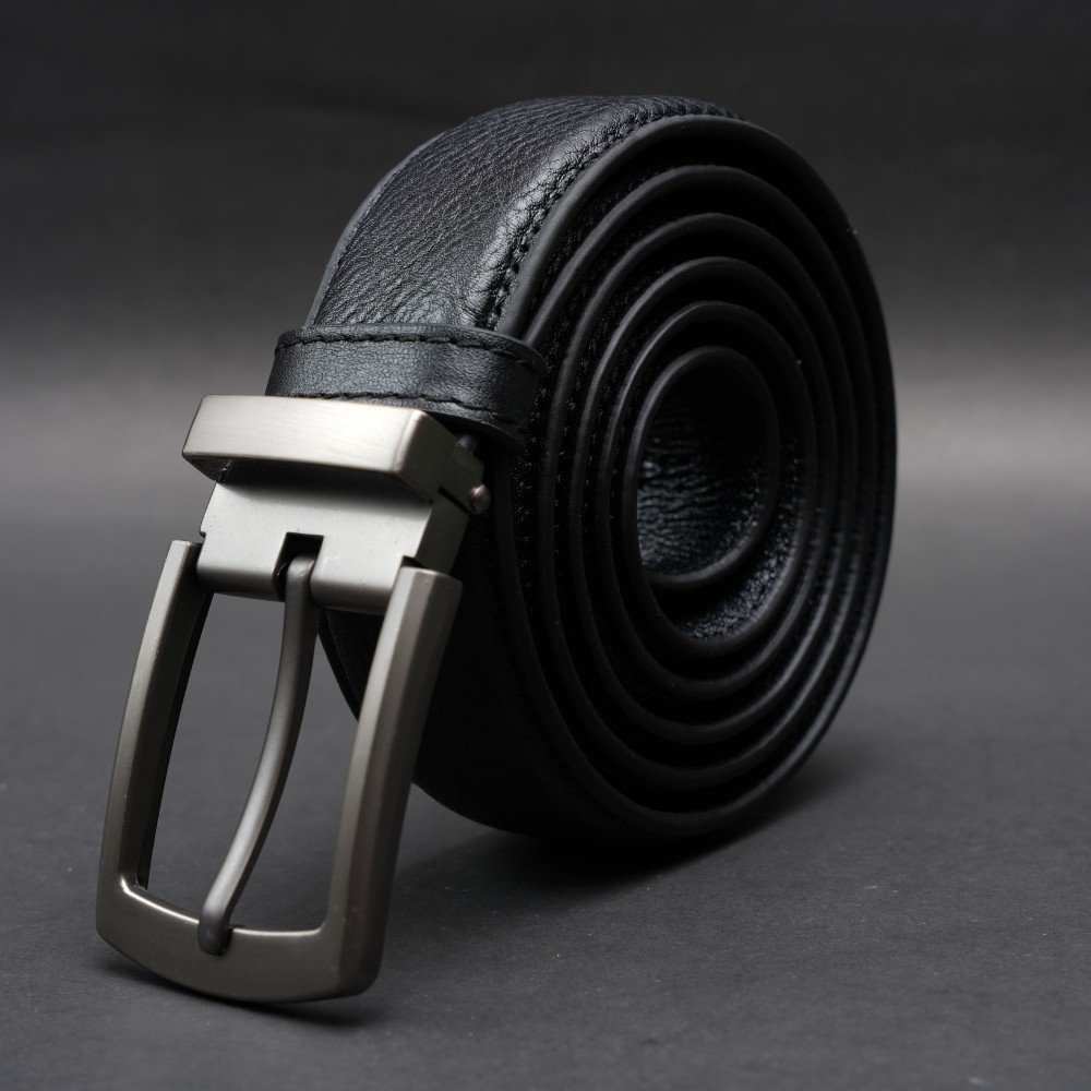 Zays Handcrafted Genuine Leather Belt for Men – Premium Quality, Adjustable, Stylish & Durable (BC103-P) - Image 3